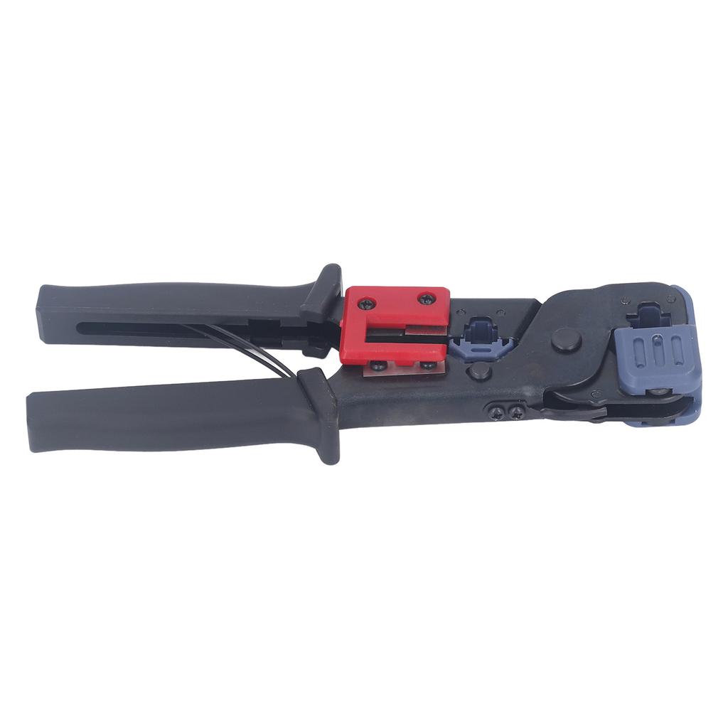 Network Cable Pliers Dual Use Soft Handle Comfortable Grip Incisive Professional Ethernet Crimper