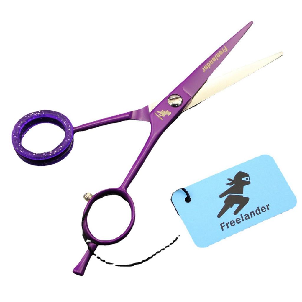 5.5 Inches, Paint A-shaped Scissors, Flat Scissors, Hair Scissors, and 4 Colors of Rubber Finger Rings Are Optional.