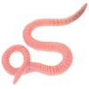Chocolate Earthworm Sculpture for Decoration Made from Plastic Lightweight and Realistic 1 Piece