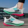 Men Sports Speciality Marathon Running Shoes Carbon Board Breathable Lightweight Women's Comfortable Athletic Nonskid  Cushion Stability Sneakers