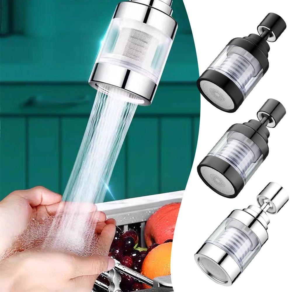 Splash-Proof Faucet 360 Degree Swivel Faucet Extender Durable Kitchen Faucet Purifier  Universal
