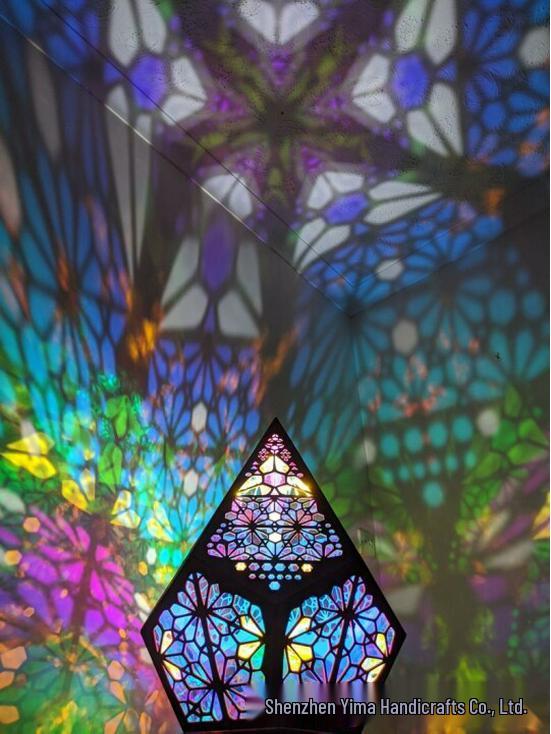 Bohemian Floor Lamp - Diamond Hollowed-out Colorful Light (Set of 2)