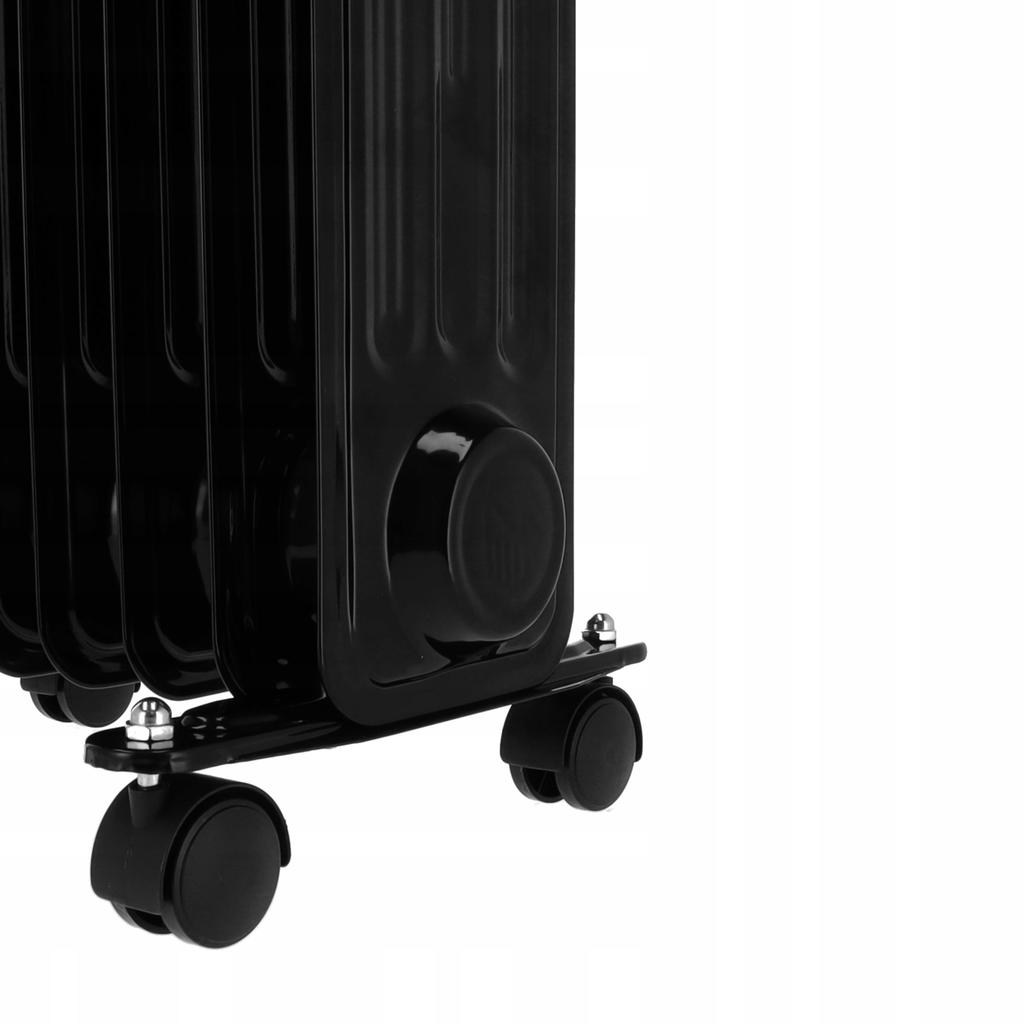OSLO 1500W Black WiFi Oil Radiator