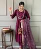 Women Designer Kurti Pant Dupatta Set Indian Bollywood Top Tunic Kurti Salwar Kameez Dress