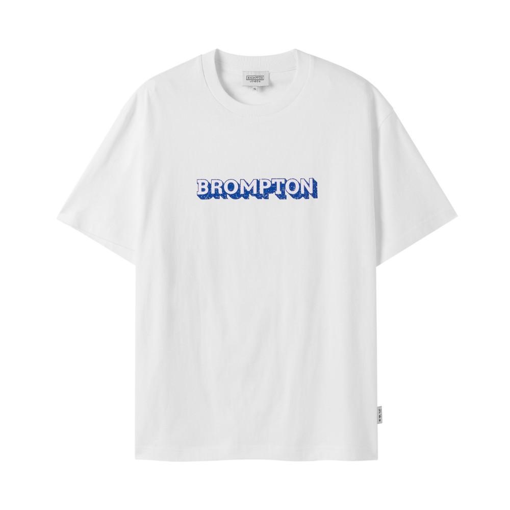 Brompton London Brompton Logo Short Sleeve - White (P252Uts450) White/090