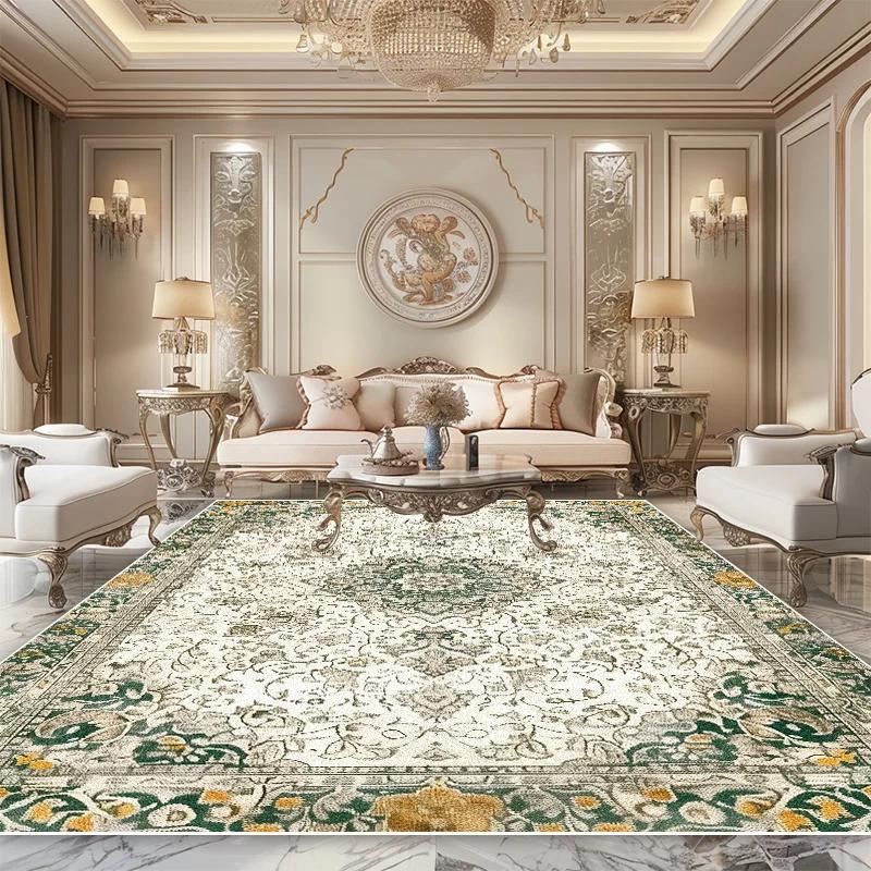 Persian Luxury Carpet Living Room High-grade Bedroom Decoration Beautiful Large Area Rug Lounge Non-slip Soft Bedside Floor Mats