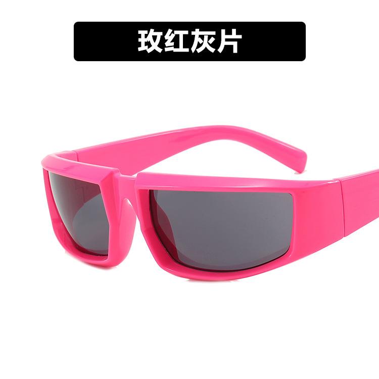 Latest arrival Rectangular Sunglasses for Female Male Retro nightclub Hip Hop Punk Sun Eyeglasses UV400 Trend Women unisex glasses
