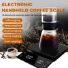 Digital Coffee Scale with Timer 3kg/0.1g Kitchen Weighing Scale High Precision Digital Kitchen Food Scale Portable Coffee Scale