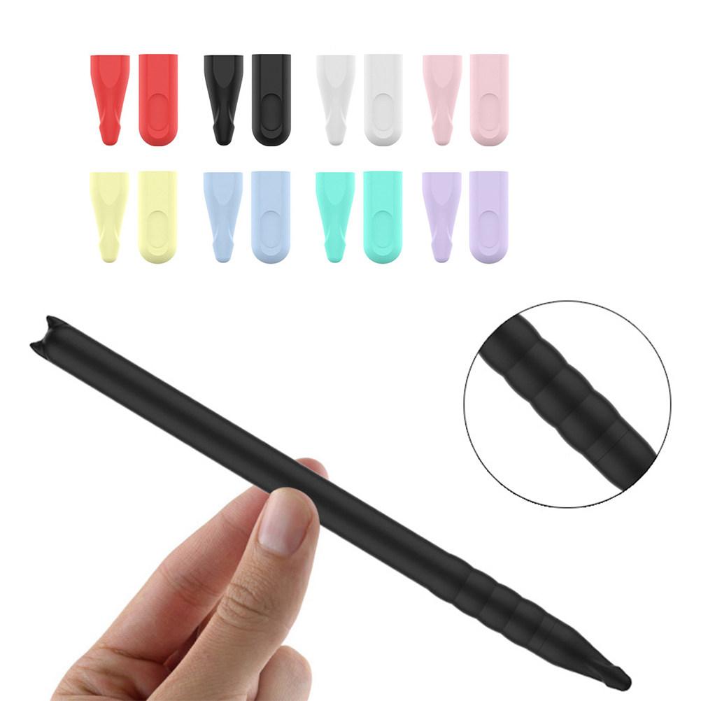 3Pcs Silicone Nib Cover Set for Stylus Pen Protective Cap Anti-Lost Shockproof Sleeve Full Portable Storage Skin