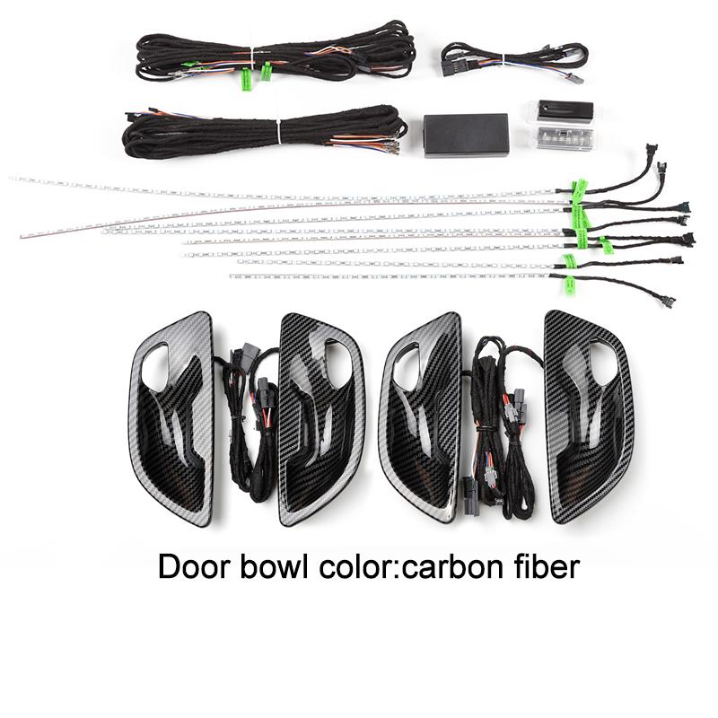 Interior Neon Ambient Light 12V RGB Decorative Led Stripe 9 Colors Decorative Lighting For BMW 5 Series F10 F11 2010-2018