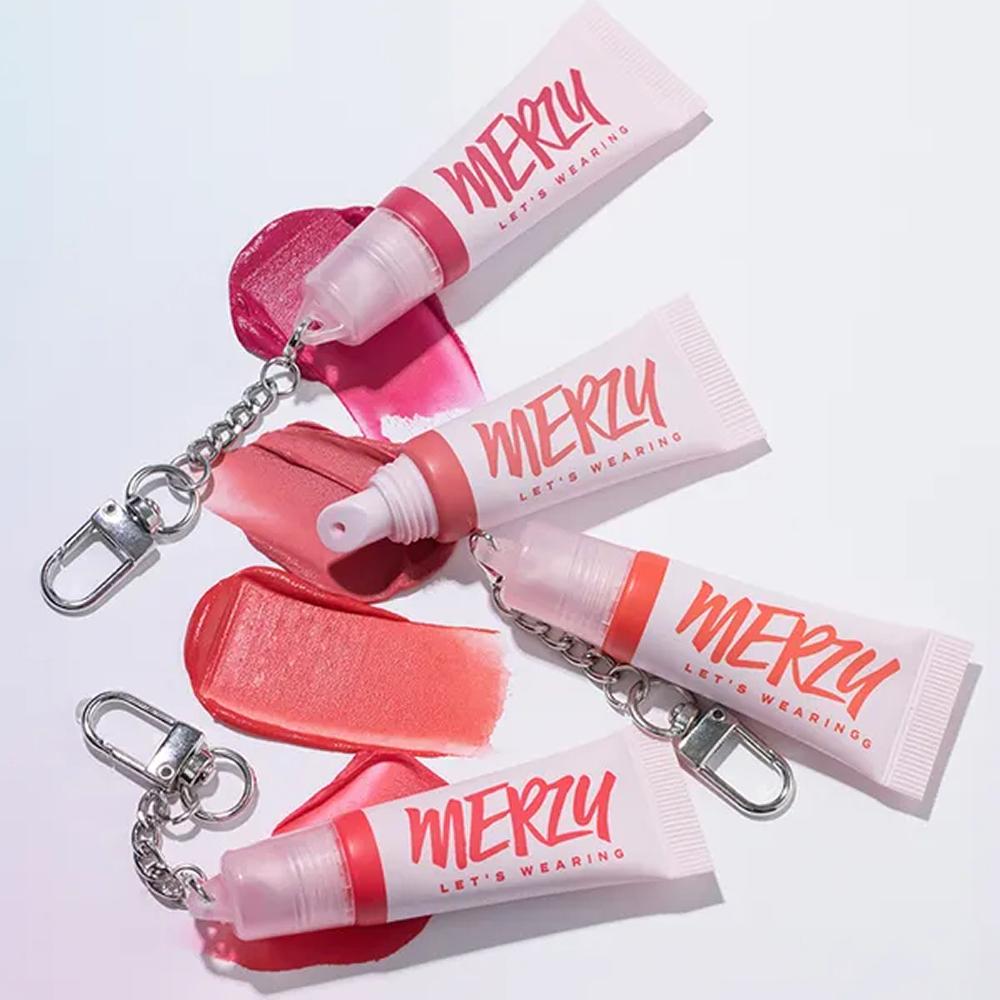 [Kore Renklendiricisi] Mat Bitişli Renklendirici Anahtarlık (4 renk Mat ruj) - Mini Bulanıklaştırıcı Dudak Rengi