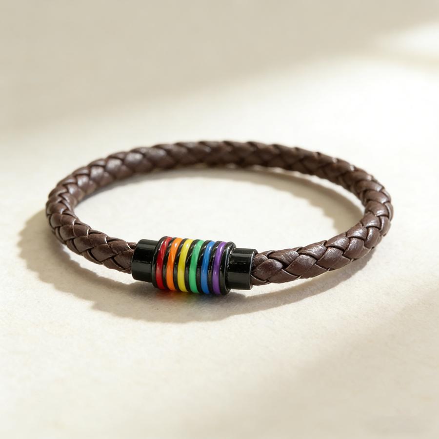 Minimalistisches Lederarmband für Herren 3 Farben erhältlich Hautfreundlich Ohne Verformung Sportlich Kühl Reiten Handgelenkzubehör