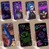 Anime Arcane Jinx For OPPO A57S A53S A54S A98 A78 A58 A79 A15 A17 A77 A16 A76 A96 A52 A72 A5 A9 A94 A74 Case
