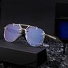 New Steampunk Style Frameless Sunglasses Men'S High-End Sunglasses Men'S Trendy Sunglasses