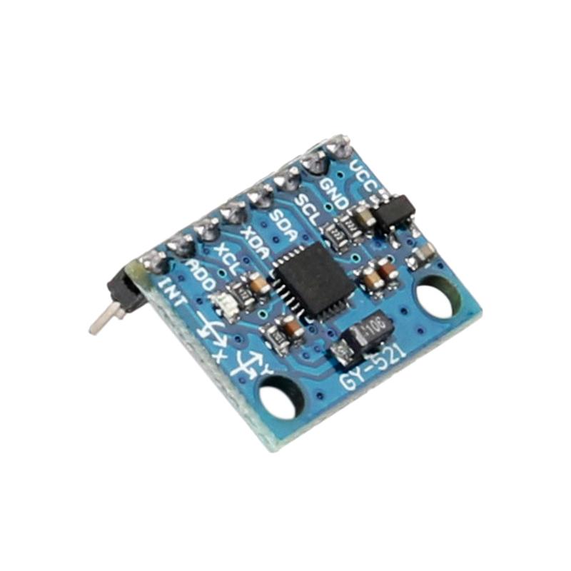 1Set IIC I2C GY-521 MPU-6050 MPU6050 3 Axis Analog Gyroscope Sensors + Accelerometer Module For Arduino With Pins 3-5V DC