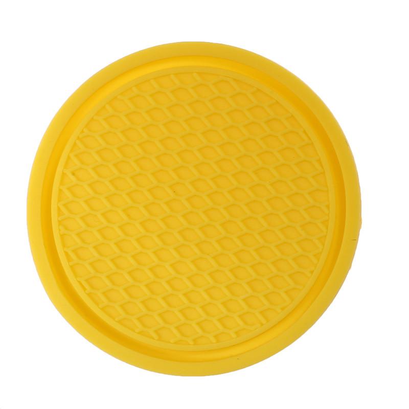 Posavasos Universal de Nido de Abeja para Coche Alfombrilla Antideslizante para Coche Accesorios de Interior
