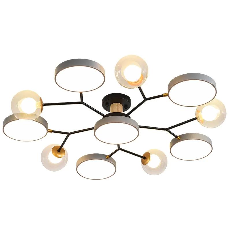 LED Pendant Lights Home Decoration for Living Room Bedroom Ceiling Chandelier Kitchen Dining Room Restaurant Indoor Hanging Lamp