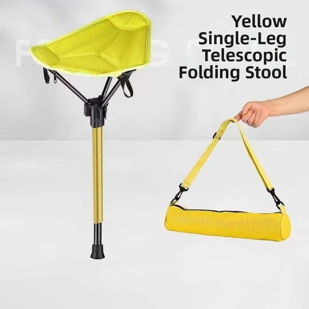 Aluminum Zinc Zinc Alloy Portable Fishing Chair Stable Folding Camping Stool Hiking