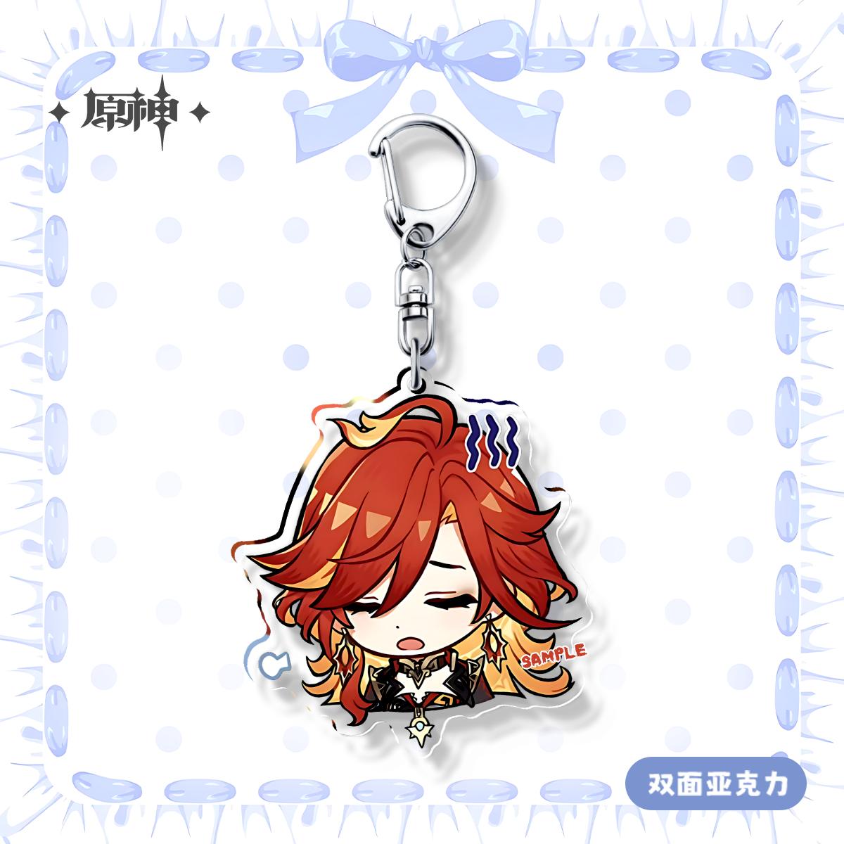 

Периферийный кулон Genshin Impact Funina Navelet Jutana Xida Thunderbolt General Mandrill Bell Leaving Kerry Keychain S
