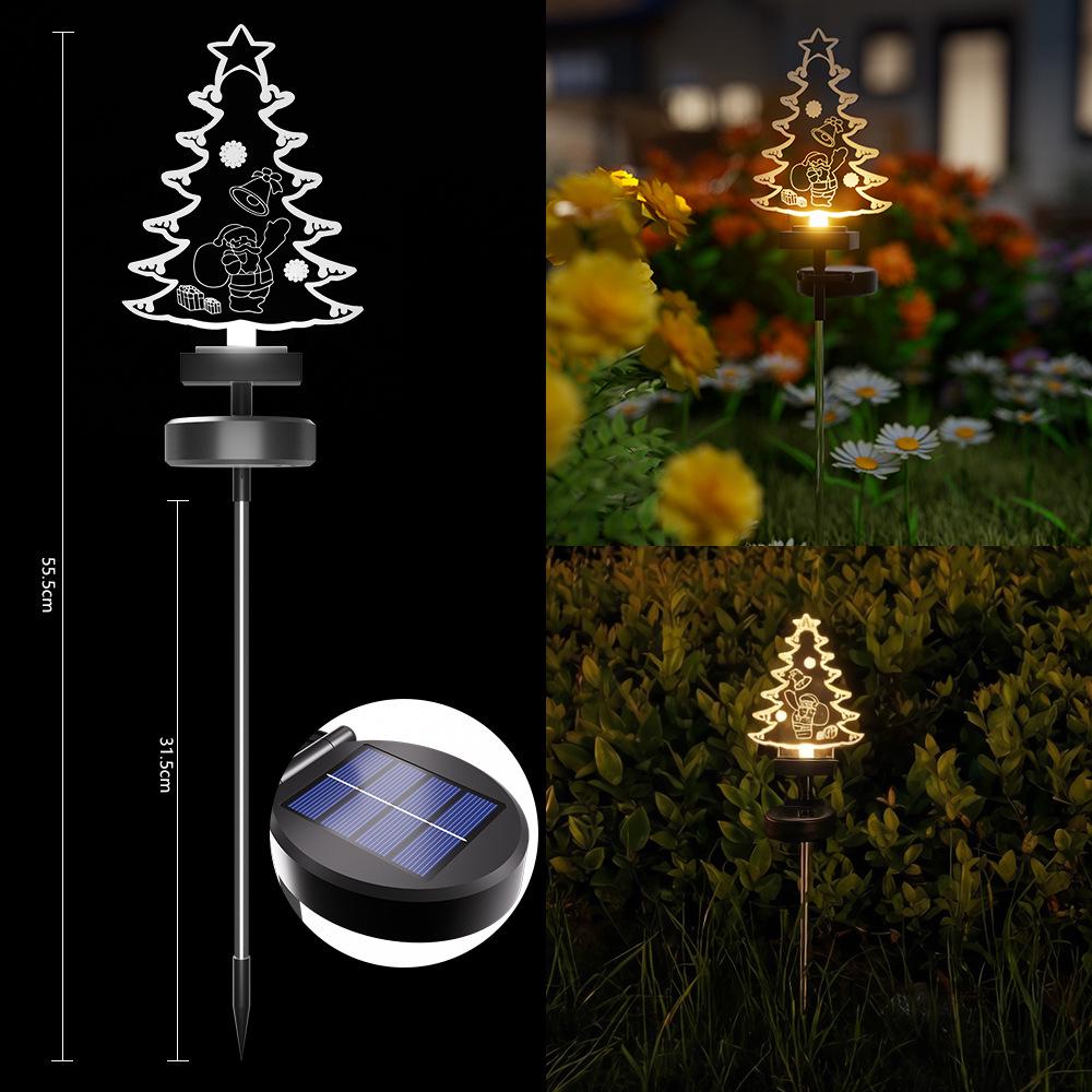 Acrylic Solar Outdoor Garden Landscape Decorative Lamp Solar Acrylic Lawn Lamp