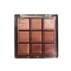 MGL Chocolate Nine Color Eyeshadow Nude Palette Glitter Coffee Color Student Genuine Ins Style Boutique Mocha
