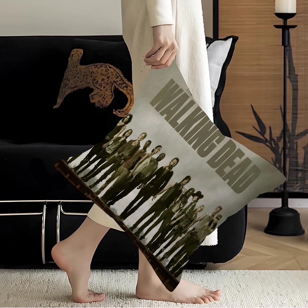Tv Show Fear The Walking Dead Personalized Pillow Dust Cover Bedroom Kids Party Decoration Pillowcase Birthday Children Gift