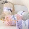100g/Ball 5mm Soft Candy Cloud Mousse Thread Glutinous Rice Thread Handmade DIY Knitted Yarn Sweater Scarf Hat Weaving Thread
