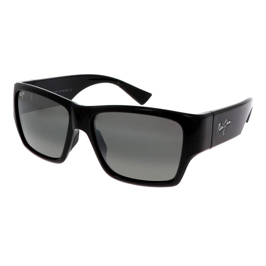 Maui Jim Ka Olu Neutral Grey Wrap Sunglasses 614 02 57