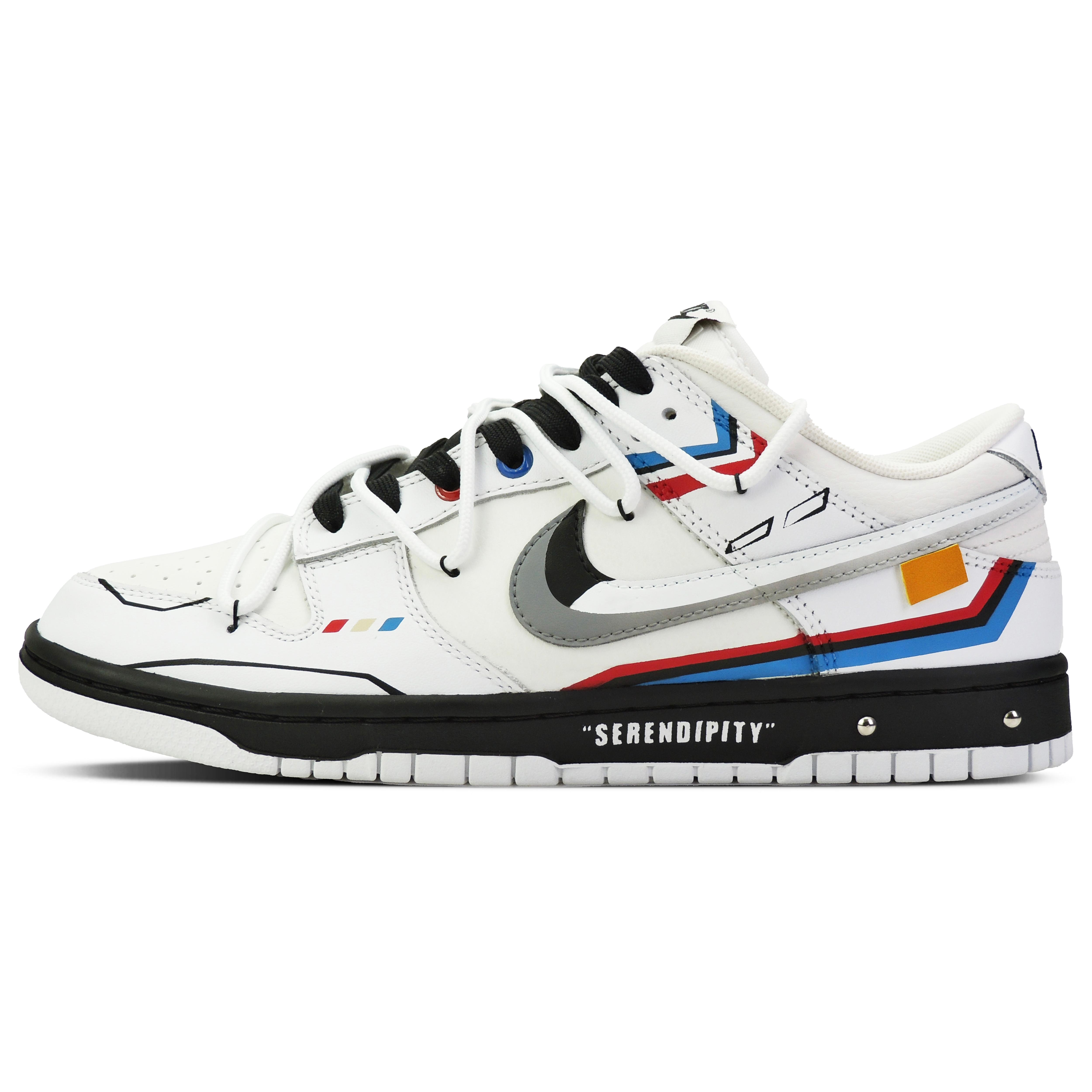 

Nike Dunk Speed Collection, Dazzling Shadow Rush Low top Skateboard Shoes Men s Blue White DJ6188-101(Team128-) 43