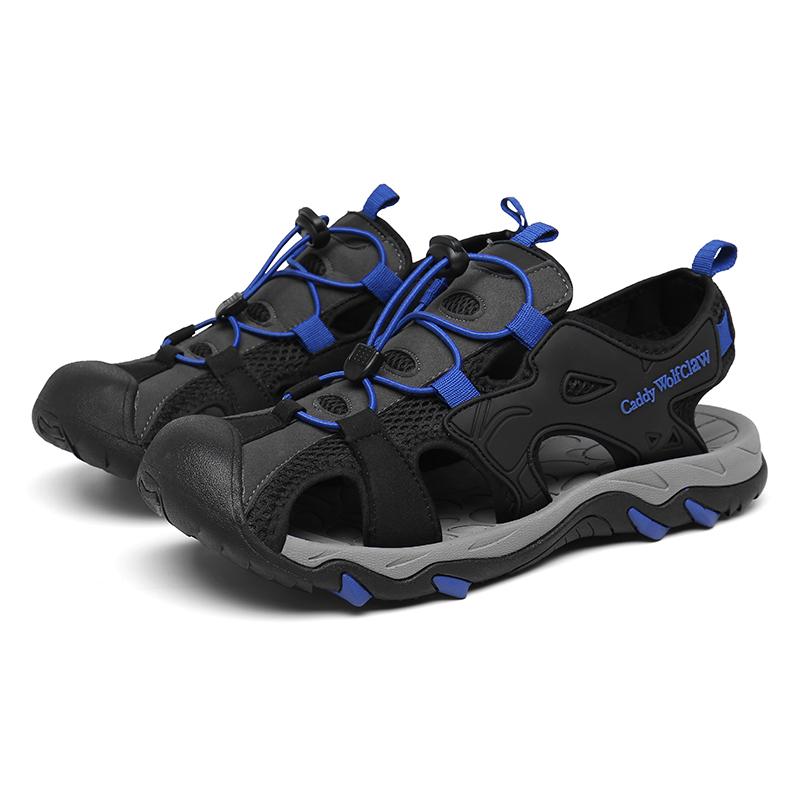 

Summer Beach Sandals for Men and Women 37 королевский синий/чёрный