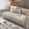 Nordic Chenille Sofa Cover Four Seasons Universal Washable Couch Slipcover Anti-slip Solid Color Sofa Towel for Living Room Home