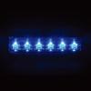Tsuchiya Yac CE-245 DC24 V Car Interior Supplies, Meteor Re 6 LED Car High Light, Clear/Blue (Light)