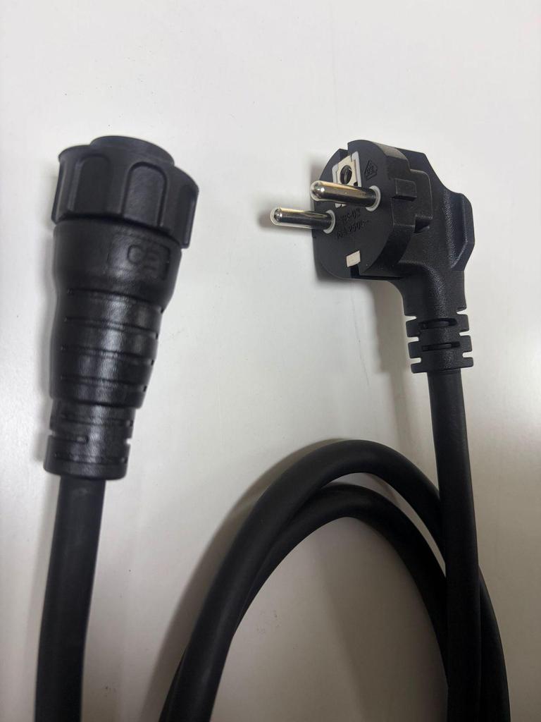 1.8m M25 AC Power Cable with VDE Schuko Plug