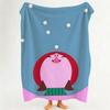 Illustrator Andy Huang Throw Flannel Throw Blanket Suitable for Sofa Living Room Bedroom