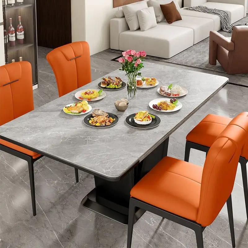 Rattan Chair Pink Dining Chairs Luxury Furniture for Room Designer Upholstered Kitchen Soft Plastic Outdoor Leather Transparent