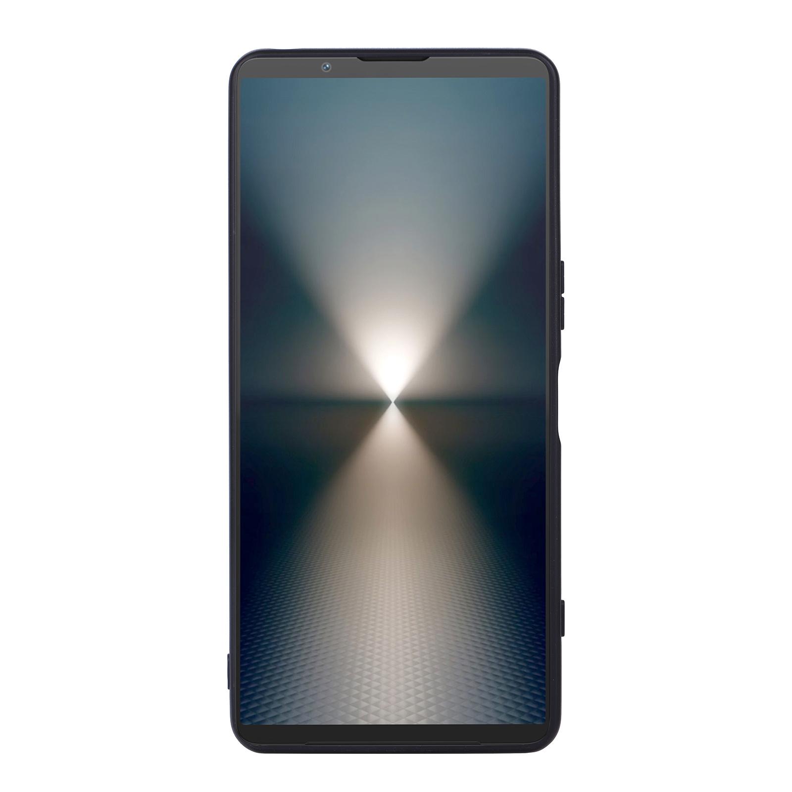 

VILI D-THS Series for Sony Xperia 1 VI Magnetic Case Ring Kickstand PC TPU Phone Back Cover with Strap Black
