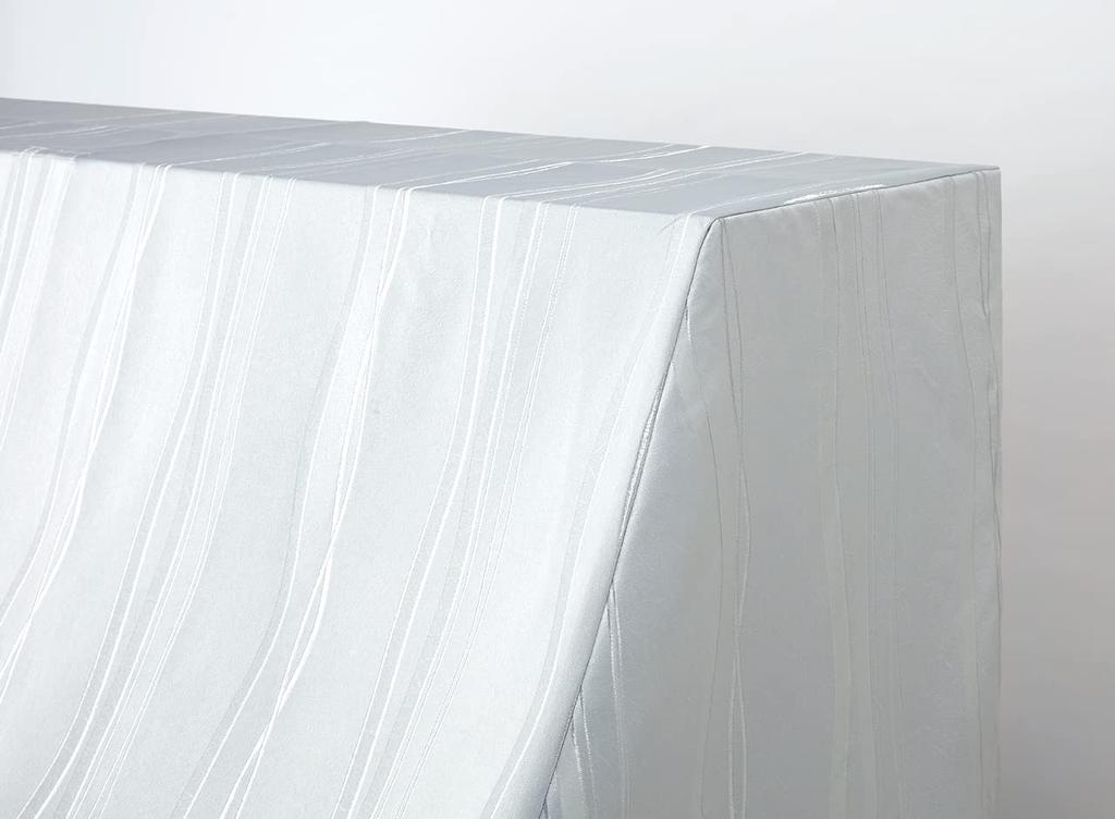 in Japan Upright Piano Half Cover Compatible Light Gray Embossed Finish Alps/Made (Jacquard Type) H-FL/M-L Size, Leather-like