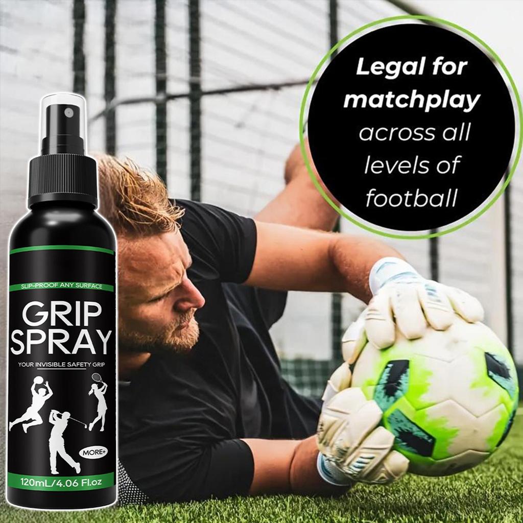 Non-Slip Grip Spray for Shoes, 120ml Quick Drying Anti Slip Sole Protector for Volleyball Tennis Golf Badminton Handball Soccer