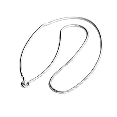 Geometric Hook Metal Necklace Female Temperament Niche Sweater Chain Collarbone Chain Student Adjustable Chain Jewelry