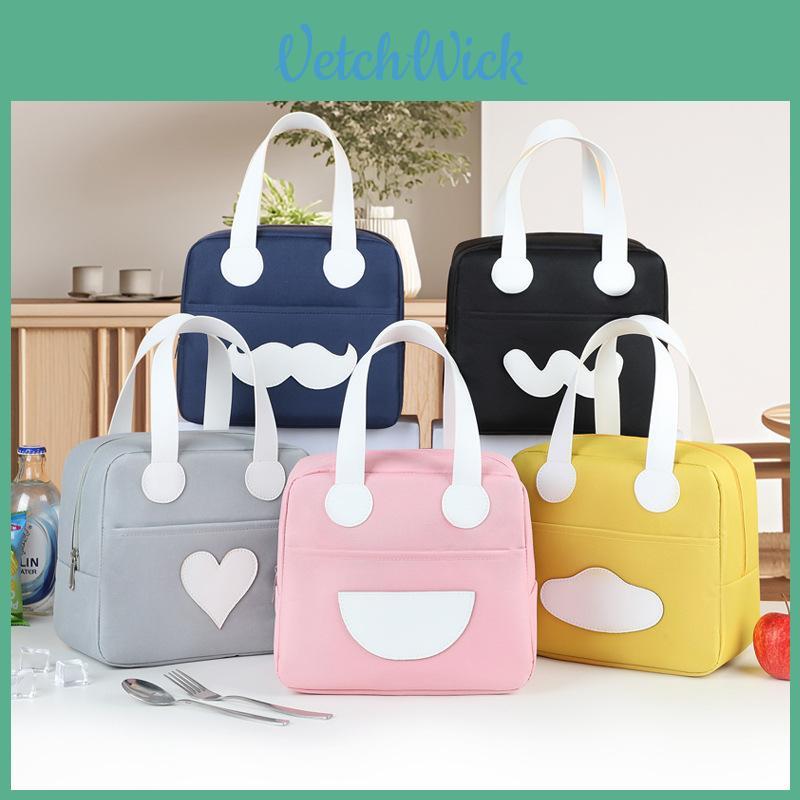 Ice Bag Portable Lunch Cooler With Thick Aluminum Foil Insulation For Office Use