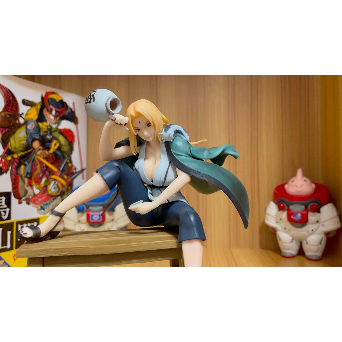 

Наруто GEM Три Легендарных Саннина Пьющий фигурку Цунаде Дисплей Tsunade