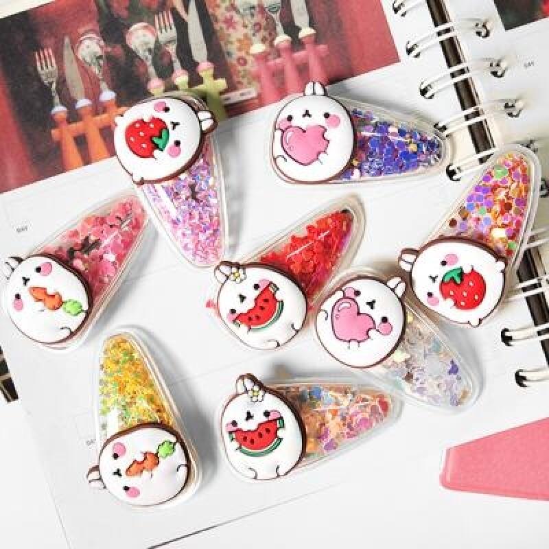 Cute snap hairpin (random design)