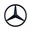 XEKVA1 For Mercedes Benz 9cm Car Rear Decal Trunk Emblem Sticker For Mercedes Benz S320 W164 W203 W204 W168 C180 E320 A200 CLA CLK CLS