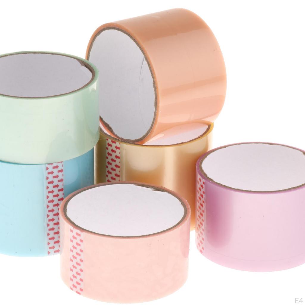 6x Klebekugel-Tapes Klebeband Dekorative Pädagogische Spielzeuge DIY Basteln Handgemacht