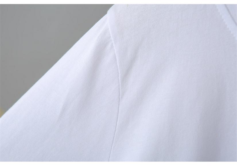 Summer 2026 Plus Size Cotton Printed T-Shirt - Round Neck, Short Sleeve, Versatile Slimming Top
