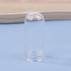 Tubular G9 Clear Glass Cover Threaded Neck Lamp Shade Replacement Sturdy Glass Protectant Tube Frost Cover For G9 Bulb
