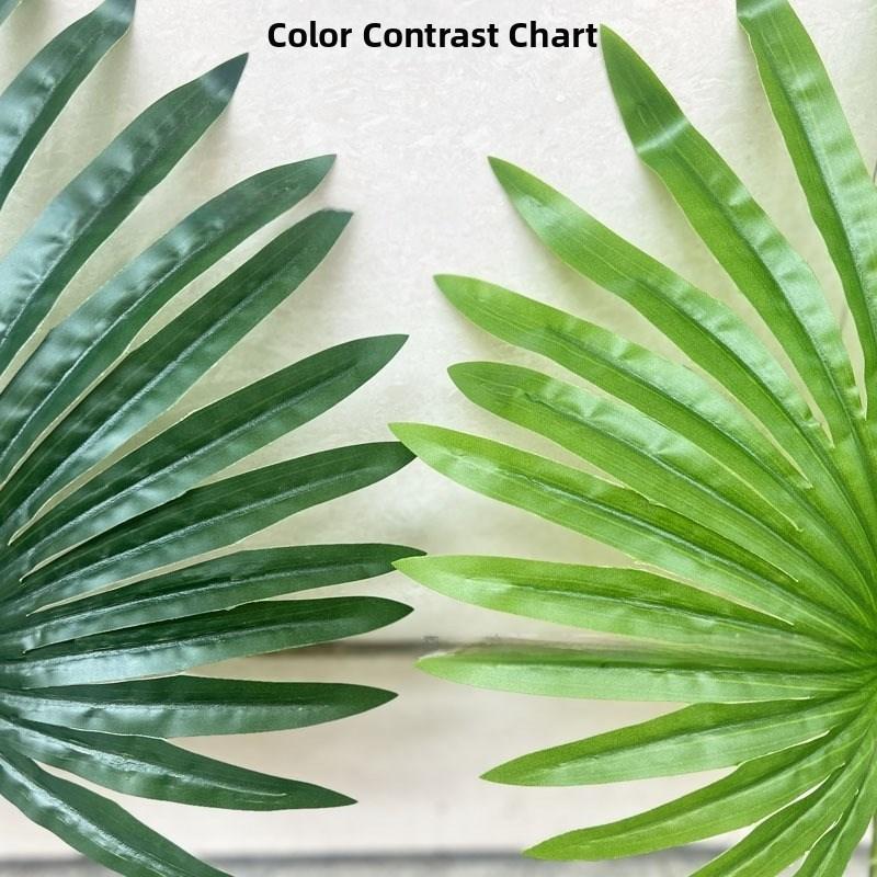 Artificial Fan Palm Leaf Single Stem Home Wedding