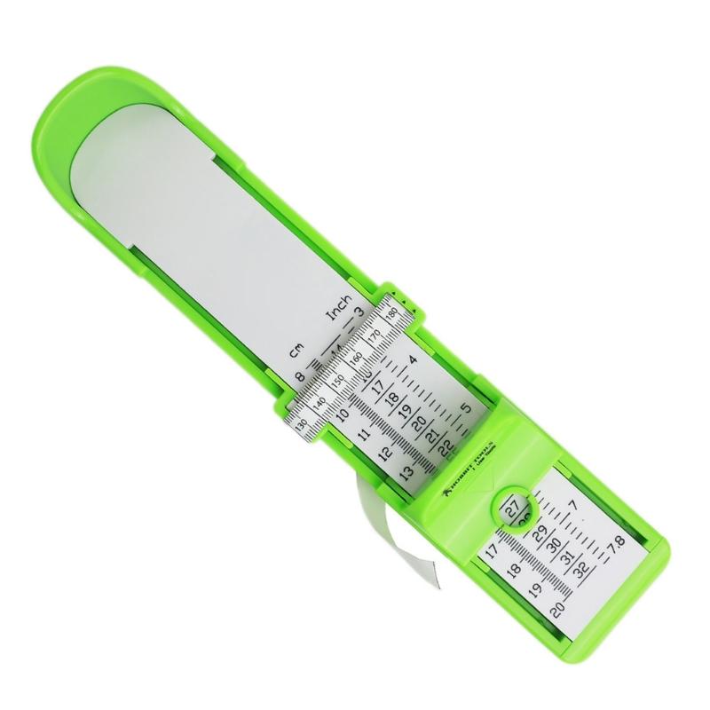 Safe Plastic Kids Foot Gauge 20CM Length for Measuring Foot Width and Size Home Foot Measuring Device