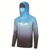 Huk Camouflage Sea Fishing Hooded Jacket - Sun Protection, Anti-Mosquito Milk Silk Clothing