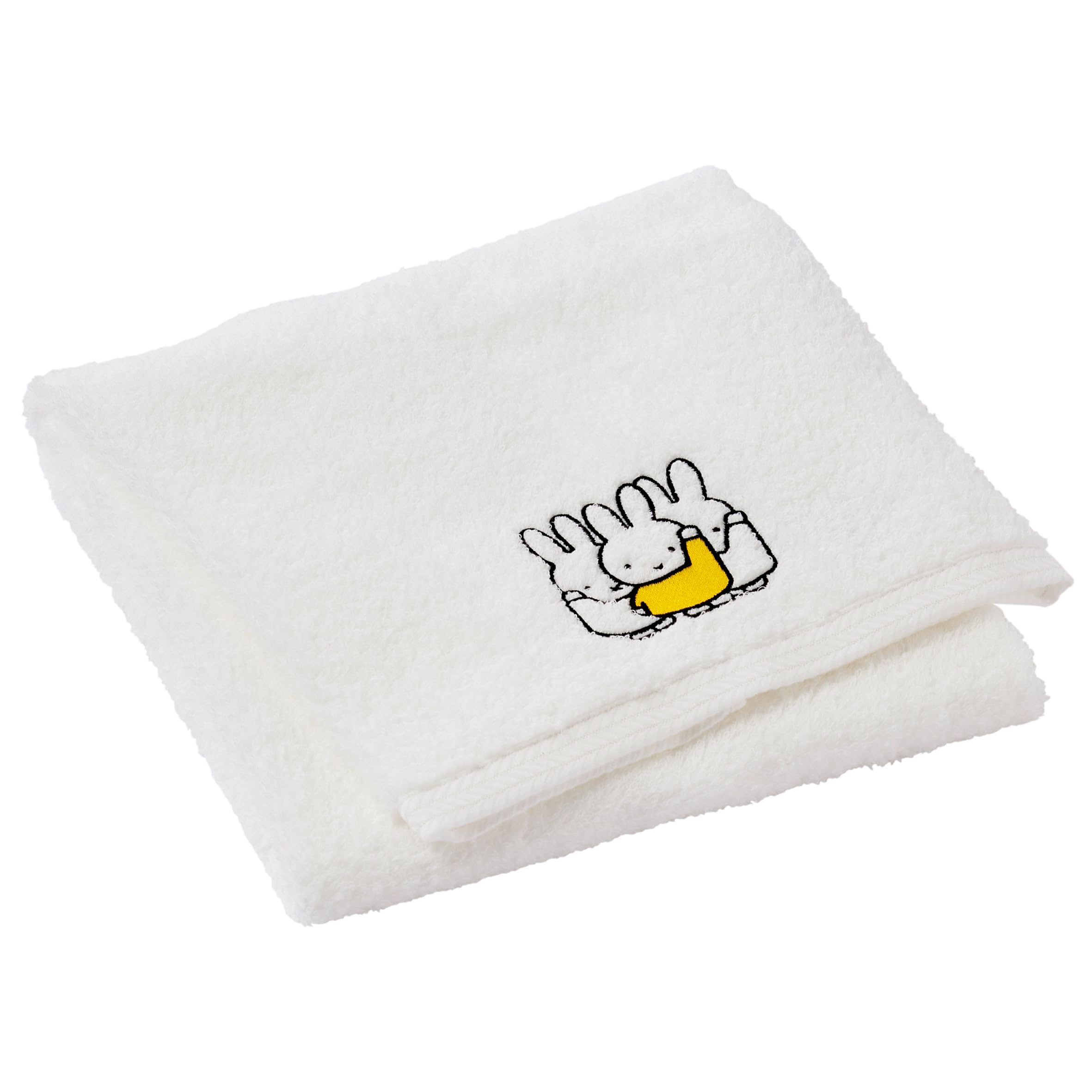 

Банное полотенце Nishikawa Miffy, 60x120см, Стираемое, 100% хлопок, Сделано в Японии из крученой пряжи для мягкой и легкой текстуры, Белое, TT14370633